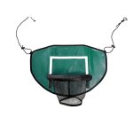 Panier de basket universel pour trampoline loopy - vert