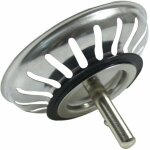 Panier pour bonde dvier de cuisine 80 mm - crpine universelle acier inoxydable bouchon panier pop - up ... Panier pour bonde dvier de cuisine 80 mm - crpine universelle acier inoxydable bouchon panier pop - up ...