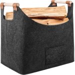 Panier  bches pliable - xl - feutre trs pais et poigne renforce?comme panier  provisionsjournal ...