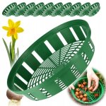 Panier � bulbes 30 cm kadax 10 pcs r�sistant plastique vert