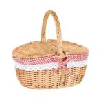 Panier de camping panier de pique - nique en osier paniers de pique - nique en osier linge pack petite ...