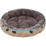 Panier chien lmprim� diamant coussin chien rond lit pour chat coussin chat lavable peluche animale compagnie ...