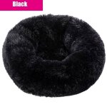 Panier chienblack - m diameter 50cm - - grand pouf pour chien forme ronde lavable lit pour les animaux ...