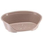 Panier - corbeille siesta deluxe taille 2 - 49 * 36 * 175 cm - gris clair - ferplast