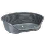 Panier - corbeille siesta deluxe taille 4 - 615 * 45 * 215 cm - gris fon�� - ferplast
