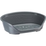 Panier - corbeille siesta deluxe taille 6 - 705 * 52 * 23 cm - gris fon�� - ferplast