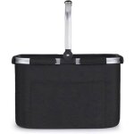 Panier de courses pliable 30l grand panier de pique - nique avec poign�es rembourr�es panier pliable ...