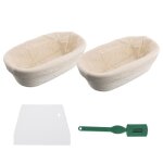 Panier dépreuvage banneton - panier de boulangerie de pain au levain artisanal grattoir / coupe - pâte ... Panier dépreuvage banneton - panier de boulangerie de pain au levain artisanal grattoir / coupe - pâte ...