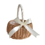 Panier � fleurs tiss� hualanzi panier en osier panier cadeau de bonbons 15 cm