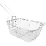 Paniers  friture en acier inoxydable avec poignepassoire  friteuse panier  fritespour frites frites ...