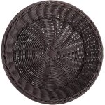 Paniers à fruits ronds en rotin tissés plateau alimentaire support de rangement empilable pour cuisine ... Paniers à fruits ronds en rotin tissés plateau alimentaire support de rangement empilable pour cuisine ...