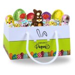 Panier garni dun assortiment 30 chocolats de p�ques: petits poussins ?ufs et moulages id�al pour offrir ...