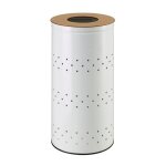 Panier � linge 45l fabriqu� en france blanc
