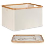 Panier � linge paniers � linge paniers � linge pliables 50l en fibres de bambou (1 pi�ce convient pour ...