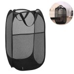 Panier  linge pliable idal pour le rangement compatible avec lorganisation  la maison design rond ...