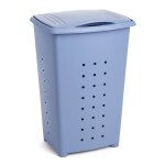 Panier à linge - tatay - millenium - plastique - bleu - 42x355x64 cm Panier à linge - tatay - millenium - plastique - bleu - 42x355x64 cm