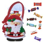 Panier nol garni de 60 chocolats kinder milka daim clbrations ide cadeau sucre pour enfants
