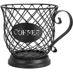 Panier de rangement pour capsules de café boîte de rangement pour dosettes de café vintage support pour ... Panier de rangement pour capsules de café boîte de rangement pour dosettes de café vintage support pour ...