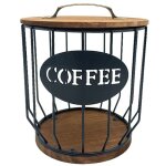 Panier de rangement creux pour capsules de caf� support organisateur de dosettes de caf� de fruits pour ...