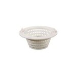 Panier rond pour skimmer de piscine hors sol - diam 16 cm - blanc pzcc