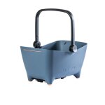 Panier de v�lo pour chien - basil - buddy mik - 32 l - bleu - syst�me mik verrouillable