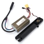 Panneau de commande 36v avec couvercle de connecteur de charge pour accessoires de scooter lectrique ...
