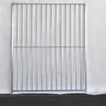 Panneau barreaux standard pour construction chenil en kit 150 x 184 cm - kenilux gris Panneau barreaux standard pour construction chenil en kit 150 x 184 cm - kenilux gris