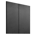 Panneau perfor� mural - vevor - 6096x3048 mm - organiseur garage en m�tal robuste avec 2 panneaux perfor�s ...