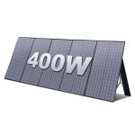 Panneau solaire pliable allpowers 400 w avec sortie solaire adaptateur xt60 / dc pour centrale lectrique ...