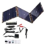 Panneau solaire - woodours - kit panneaux solaires pliables 800w 12v mppt centrale solaire portable g�n�rateur ...
