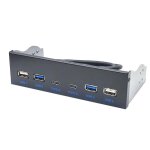 Panneau usb 3. 0 pour ordinateur de bureau baie de lecteur de cd - rom 525 pouces usb3. 0 / 3. 2 19 broches ...