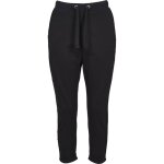 Pantalon femme grandes tailles - urban classic - terry - noir - coupe loose - 7 / 8ème Pantalon femme grandes tailles - urban classic - terry - noir - coupe loose - 7 / 8ème