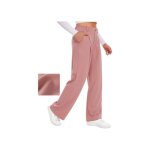 Pantalon femme palazzo rose taille l : lgance confort & libert de mouvement - idal t travail & ...