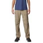 Pantalon homme columbia silver ridge utility convertible beige - polyester randonn�e