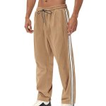 Pantalon homme de jogging grande taille pantalons de sport homme velours c�tel� respirant casual running ...