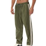 Pantalon homme de jogging grande taille pantalons de sport homme velours c�tel� respirant running fitness ...