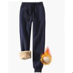 Pantalon de jogging en polaire femmes chaud - marque - mod�le - couleur bleu - fitness - femme