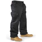 Pantalon lee cooper - lcpnt205blka130 - pantalon de securite classique multi - poches pour hommes noir ...