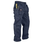 Pantalon lee cooper - lcpnt233 - pantalon de travail cargo pour hommes vetement ample - marin - 42w / ...