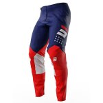 Pantalon moto cross shot race gear camo 2. 0 blue