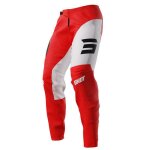 Pantalon moto cross shot race gear devo star red