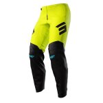 Pantalon moto cross shot race gear draw kid iron neon yellow