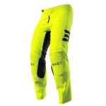 Pantalon moto cross shot race gear escape neon yellow