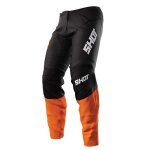 Pantalon moto cross shot race gear reflex orange