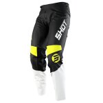 Pantalon moto cross shot race gear storm kid lime