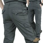 Pantalon outdoor homme tanche et lger - schage rapide ample grande taille avec multiples poches - ...