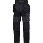Pantalon professionnel snickers workwear - 6902 - 0404044 flexiwork work trousers with hp black 58