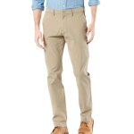Pantalon slim beige homme dockers motion chino slim neutrals 75807 - 0004