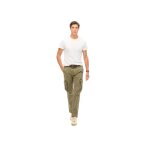 Pantalon superdry homme cargo core marron coton Pantalon superdry homme cargo core marron coton