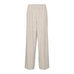 Pantalon taille haute cassidy effet lin femme vero moda